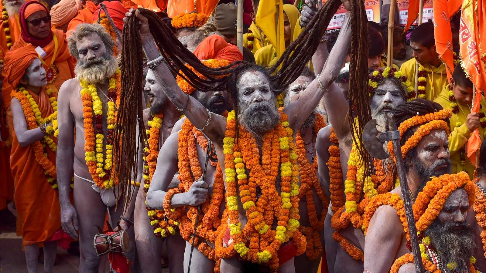 Naga Sadhus at Kumbh Mela